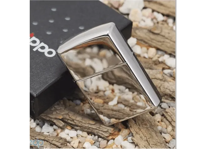 Зажигалка Zippo Reg High Polish Chrome, 250 Фото 2